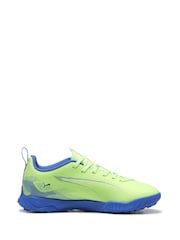 Verde - Puma Boys ULTRA 5 PLAY TT Football Boots - Imagen 1 de 6