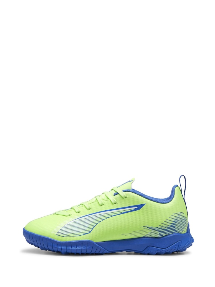 Verde - Puma Boys ULTRA 5 PLAY TT Football Boots - Imagen 2 de 6