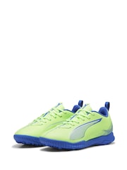Verde - Puma Boys ULTRA 5 PLAY TT Football Boots - Imagen 3 de 6