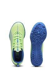 Verde - Puma Boys ULTRA 5 PLAY TT Football Boots - Imagen 4 de 6