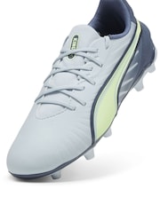 Puma Blue Youth Boys KING MATCH FG/AG Football Boots - Image 5 of 6