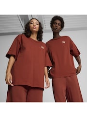 Puma Red Unisex Better Classics Top - Image 2 of 3