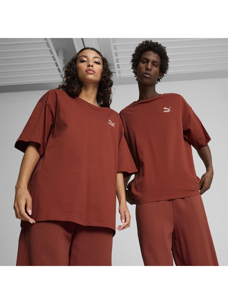 Puma Red Unisex Better Classics Top - Image 2 of 3