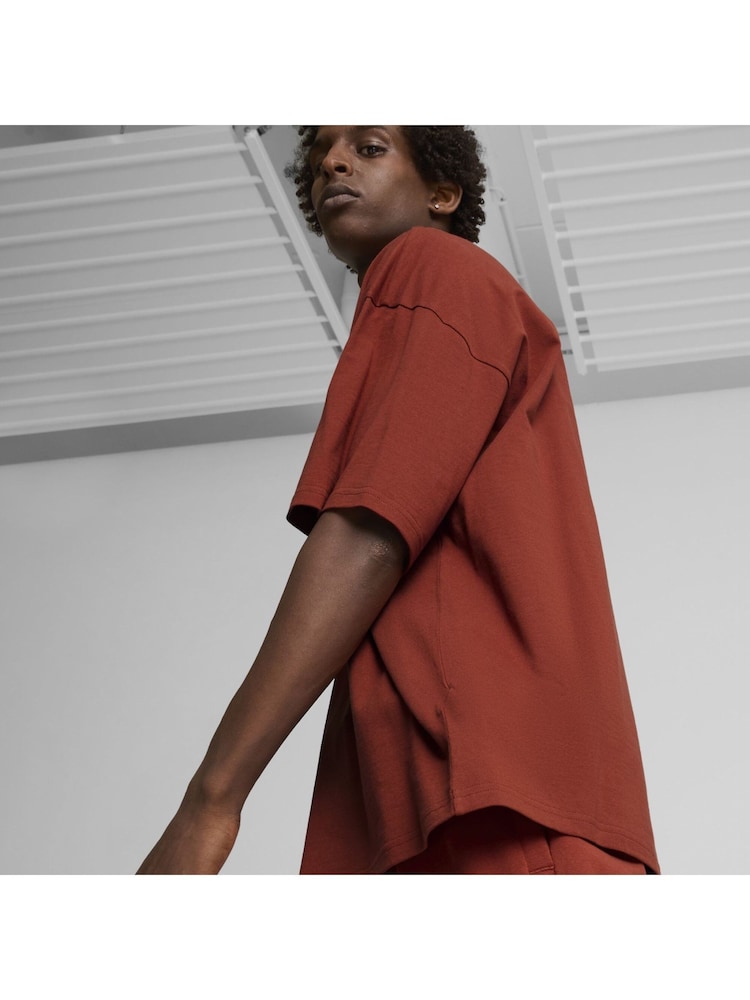 Puma Red Unisex Better Classics Top - Image 3 of 3