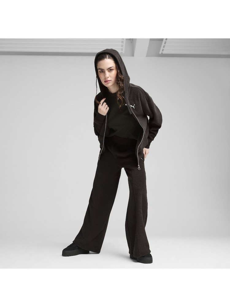 Puma Black Womens HER Full-Zip Hoodie - Image 1 of 5