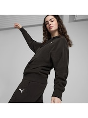 Puma Black Womens HER Full-Zip Hoodie - Image 3 of 5