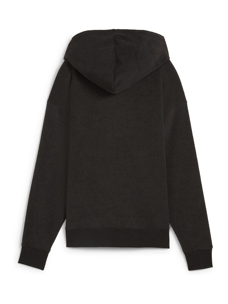 Puma Black Womens HER Full-Zip Hoodie - Image 5 of 5