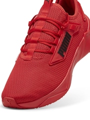 Puma Red Mens Retaliate 3 Running Shoes - Image 3 of 5