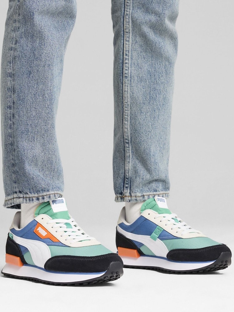 Puma Green Light Mens Future Rider Play On Sneakers - Image 1 of 6