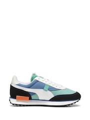 Puma Green Light Mens Future Rider Play On Sneakers - Image 3 of 6