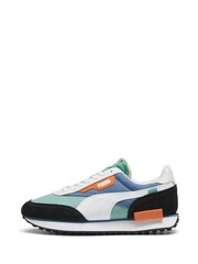 Puma Green Light Mens Future Rider Play On Sneakers - Image 4 of 6
