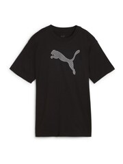 Puma Black Womens Her Graphic T-Shirt - Image 4 of 5
