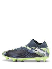 Puma Grey Mens FUTURE 7 MATCH MxSG Football Boots - Image 2 of 5