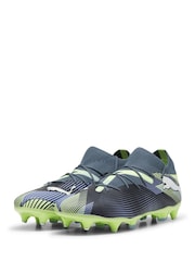 Puma Grey Mens FUTURE 7 MATCH MxSG Football Boots - Image 3 of 5