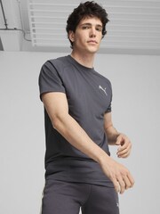 Puma Grey Mens Evostripe T-Shirt - Image 2 of 3