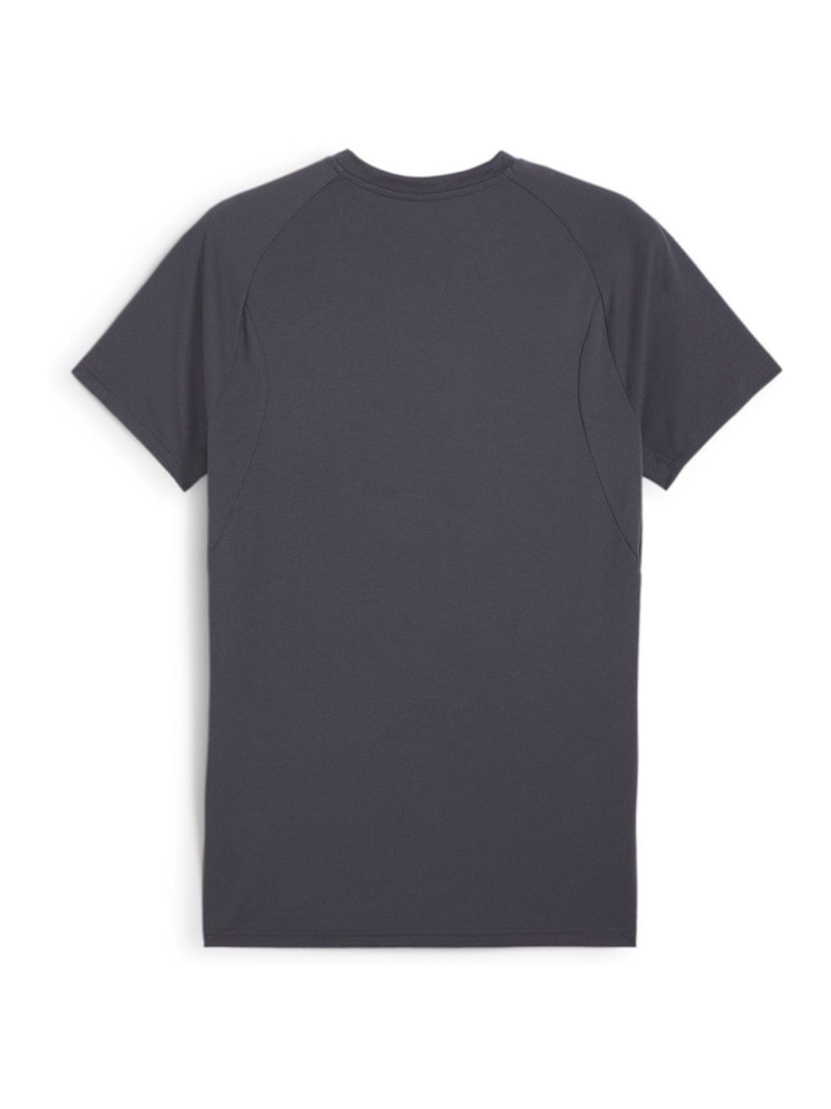 Puma Grey Mens Evostripe T-Shirt - Image 3 of 3