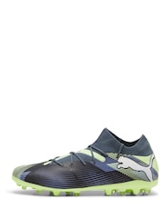 Puma Grey Mens FUTURE 7 MATCH MG Football Boots - Image 2 of 6