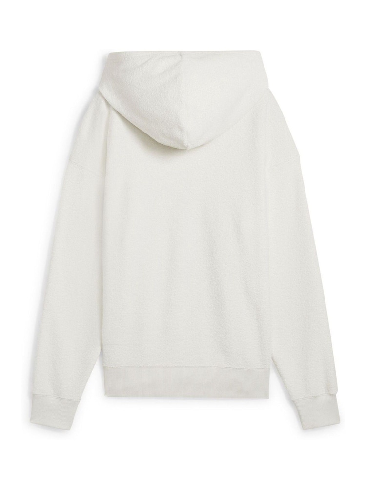 Puma Cream Womens HER Full-Zip Hoodie - Image 7 of 7
