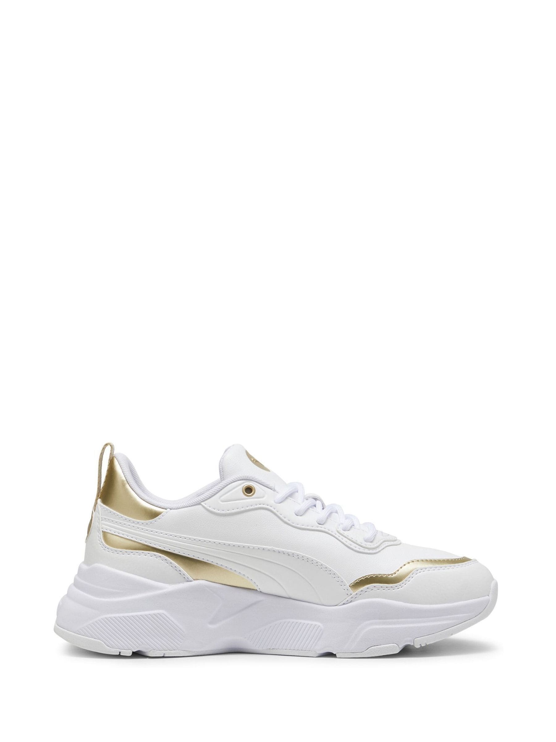 Buy Puma White Womens Cassia Rose Metallic Dream Sneakers from the Next UK online shop