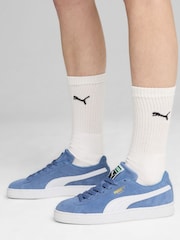 Puma Light Blue Suede Classic Sneakers - Image 1 of 6