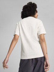 Puma Grey Womens Her Graphic T-Shirt - Image 2 of 5