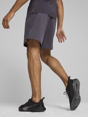 Puma Grey Mens ENERGY 7-Stretch Woven Shorts - Image 2 of 6
