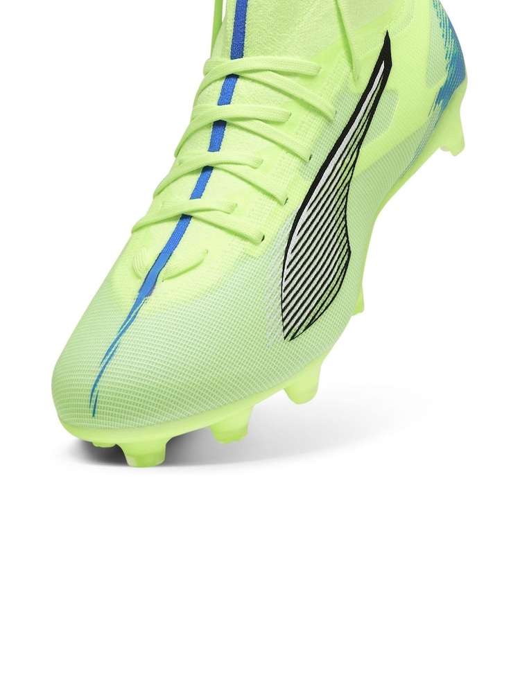 Puma Yellow Adults Ultra 5 Match Firm Ground Football Boots - Image 4 of 4