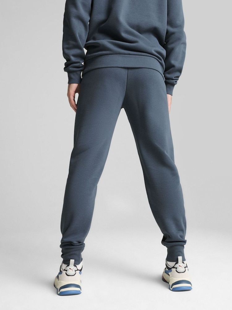 Puma Grey Mens Essentials Logo Sweatpants - Image 2 of 5