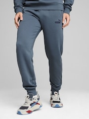 Puma Grey Mens Essentials Logo Sweatpants - Image 4 of 5