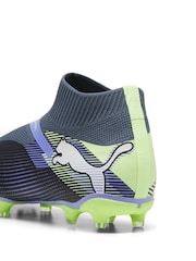 Puma Grey Mens FUTURE 7 MATCH+ FG/AG Laceless Football Boots - Image 3 of 6