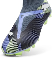 Puma Grey Mens FUTURE 7 MATCH+ FG/AG Laceless Football Boots - Image 6 of 6