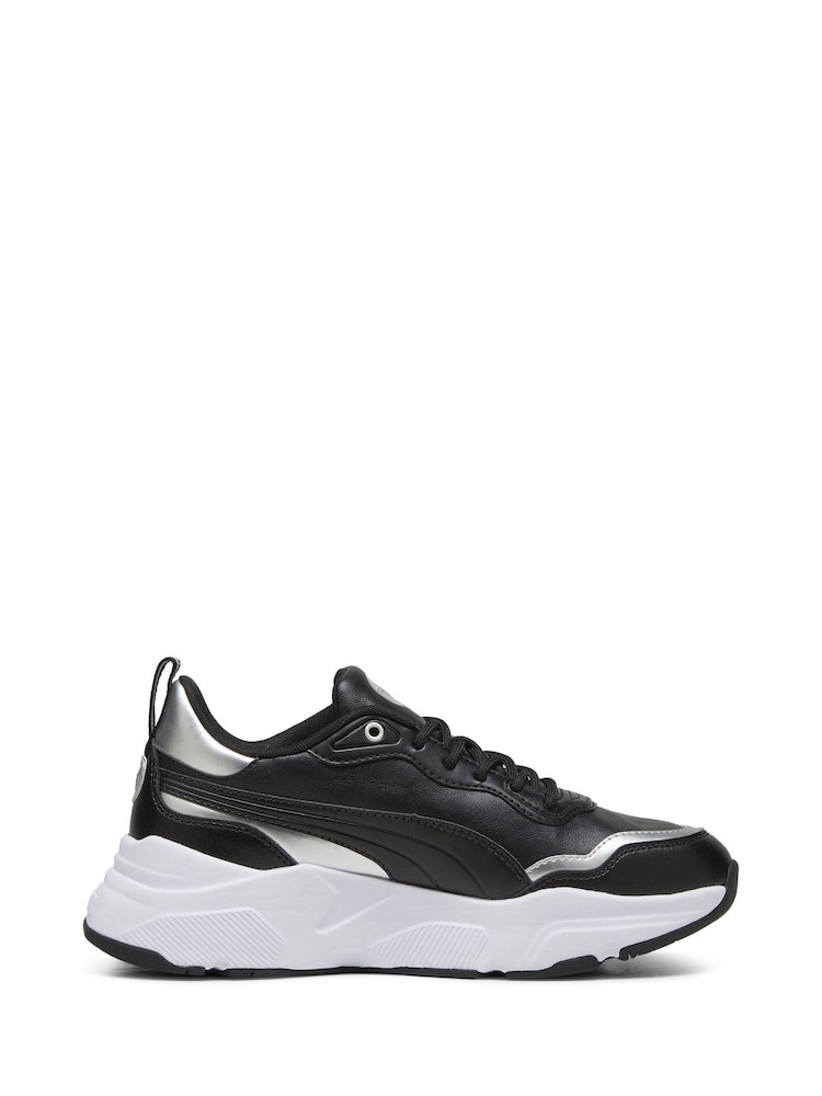 Puma Black Womens Cassia Rose Metallic Dream Sneakers - Image 1 of 6