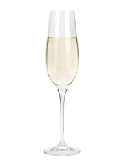 Maxwell Williams Set of 4 Clear GiftBoxed Dishwasher Safe Champagne Flute - Image 4 of 6