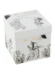 V&A Set of 2 White Alice in Wonderland Mini Cake Stands - Image 4 of 4