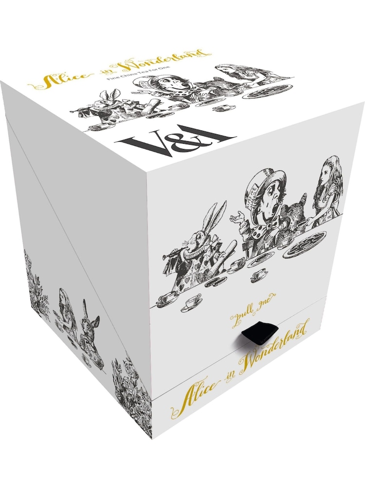 V&A Set of 2 White Alice in Wonderland Tea-for-One Teapots - Image 6 of 6
