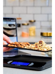 Taylor Black USB Rechargeable Kitchen Scales Tare Function - Image 4 of 5