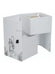 V&A White Alice in Wonderland Milk Jug and Sugar Bowl Set - Image 6 of 6