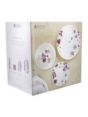 Maxwell Williams 16 Piece Purple Viola Coupe Modern Design Dinner Set - Image 2 of 2
