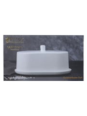 Maxwell Williams White Fine Bone China Butter Dish - Image 3 of 4
