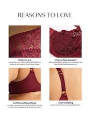 Panache Sculptresse Red Sculptresse Estel Full Cup Wired Bra - Image 6 of 7