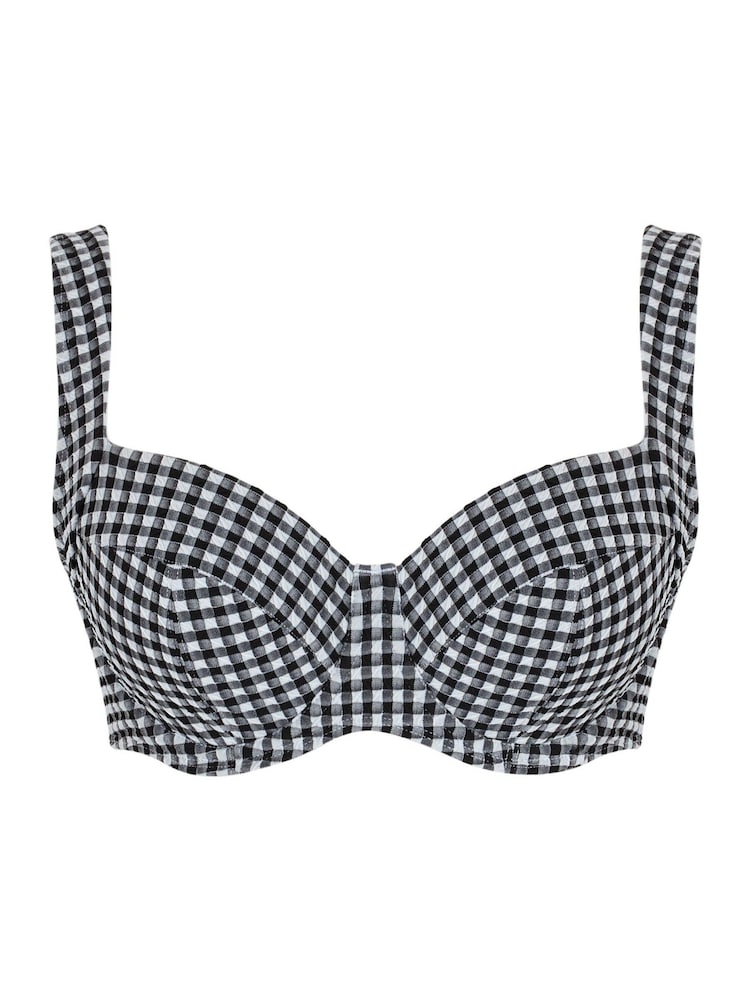 Panache Gingham Olivia Full Cup Black Bikinis - Image 4 of 4
