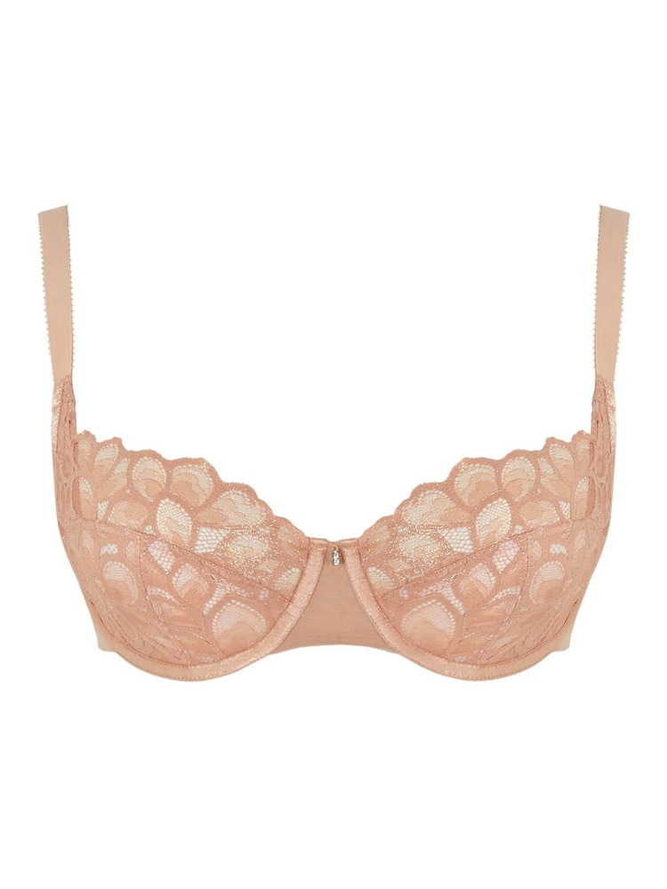 Panache Nude Allure Demi Balcony Bra - Image 5 of 5 Panache Nude Allure Demi Balcony Bra - Image 5 of 5