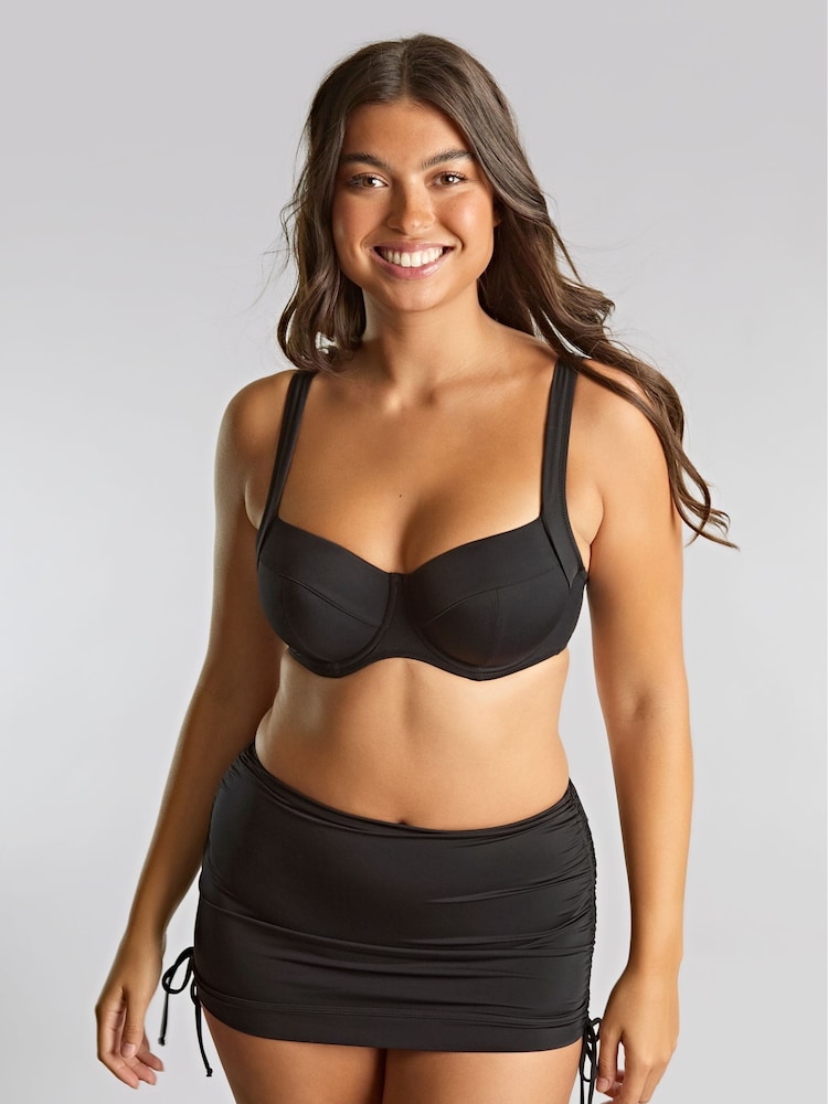 Panache Signature Skirted Black Briefs - Image 1 of 4