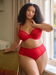 Panache Sculptresse Red Sophia Plunge Bra - Image 3 of 7