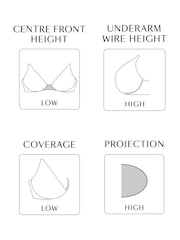 Sculptress Red Sophia Plunge Bra - Image 9 of 9