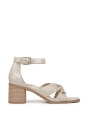 Vionic Regular Fit Gold Vionic Maia Ankle Strap Sandals - Image 1 of 6