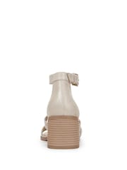 Vionic Regular Fit Gold Vionic Maia Ankle Strap Sandals - Image 4 of 6