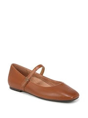 Vionic Wide Fit Mary Janes Alameda Flats - Image 3 of 7