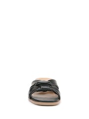 Vionic Regular Fit Mabel Black Slides - Image 3 of 6