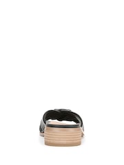Vionic Regular Fit Mabel Black Slides - Image 4 of 6